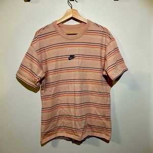 Pink Nike sportswear t-shirt